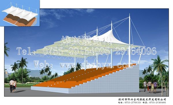 膜結(jié)構(gòu)工程在雷雨天安裝應(yīng)該注意些什么？